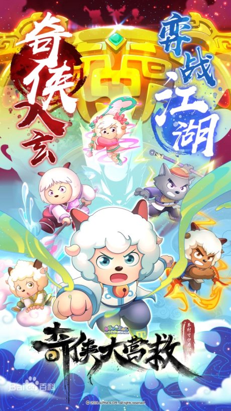 Pleasant Goat and Big Big Wolf: Martial World Rescue
